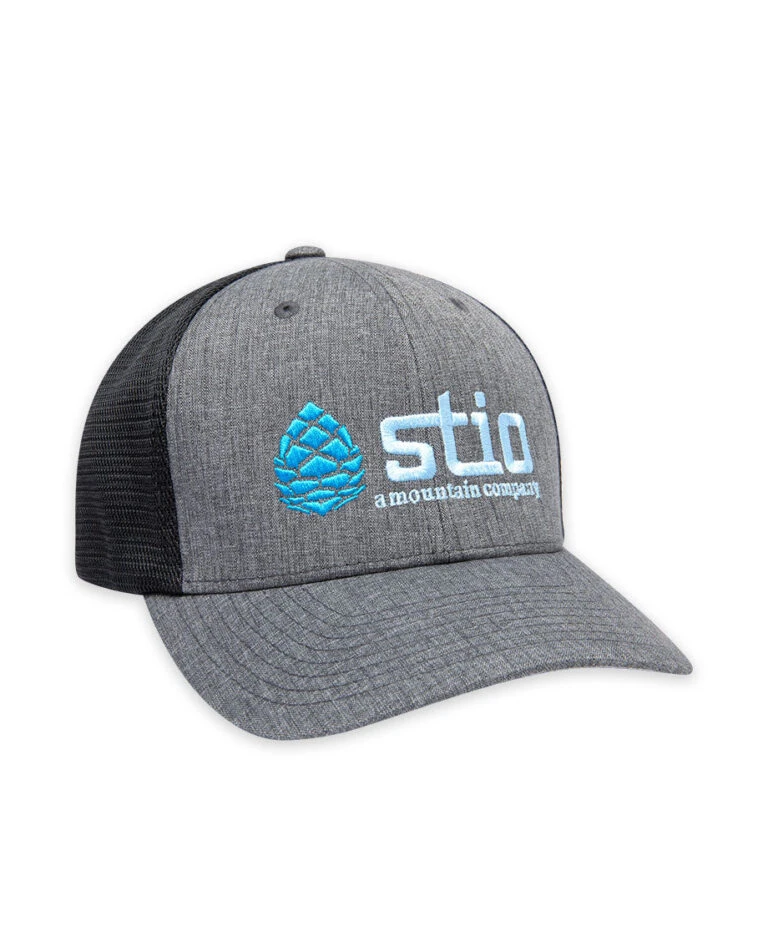 Front Page -Stio Stio Classic Trucker Hat Melange Charcoal Black Side New 768x952 1